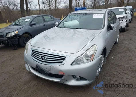 2011 Infiniti G25X из США, поврежденный, VIN JN1DV6AR7BM651238